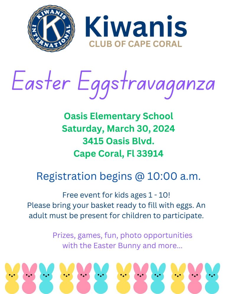 Easter Eggstravaganza Kiwanis Cape Coral Florida